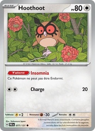 Hoothoot 077/131 - Évolutions Prismatiques - Reverse - Pokémon JCC