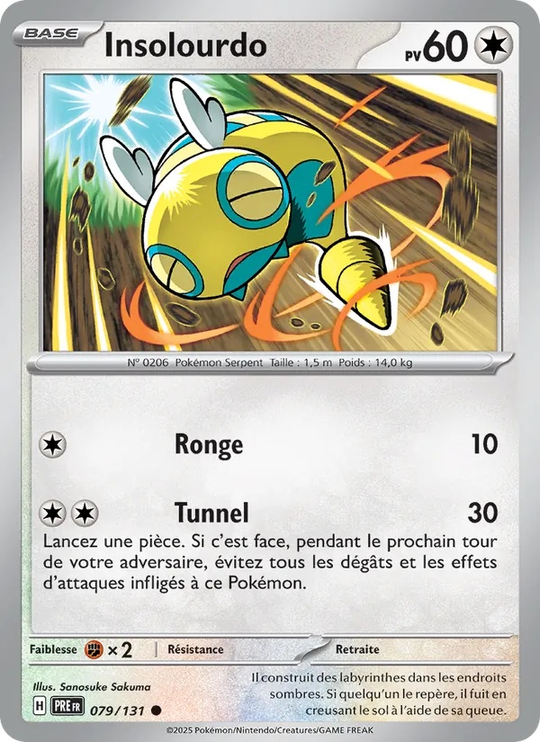 Insolourdo 079/131 - Évolutions Prismatiques - Reverse - Pokémon JCC