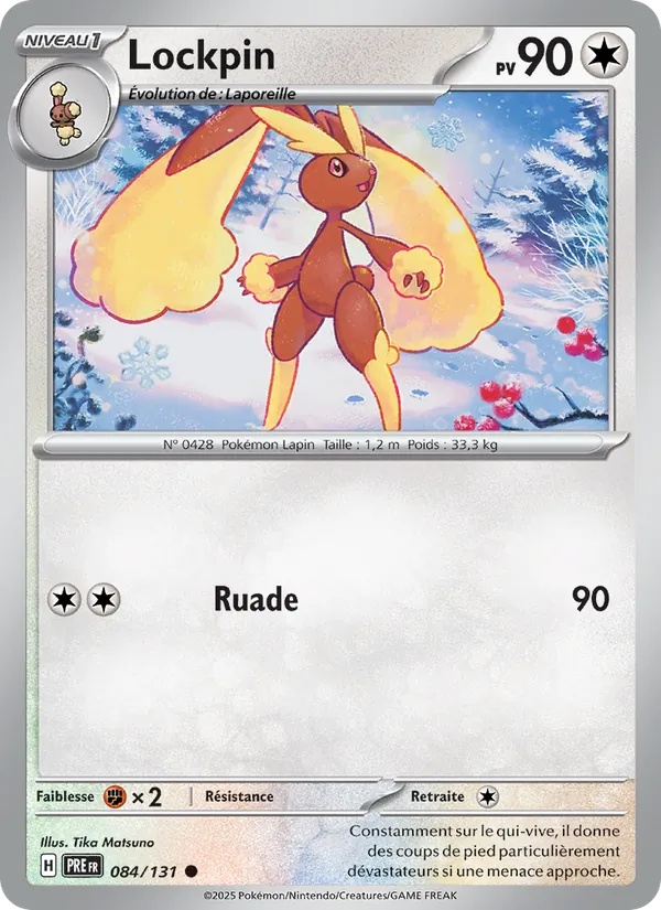 Lockpin 084/131 - Évolutions Prismatiques - Reverse - Pokémon JCC