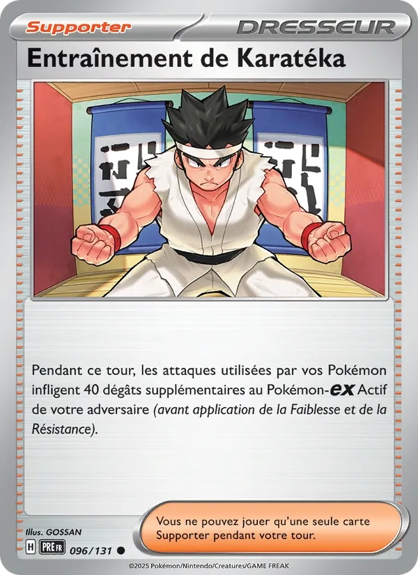 Entraînement de Karatéka 096/131 - Évolutions Prismatiques - Reverse - Pokémon JCC