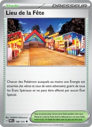 Lieu de la Fête 108/131 - Évolutions Prismatiques - Reverse - Pokémon JCC