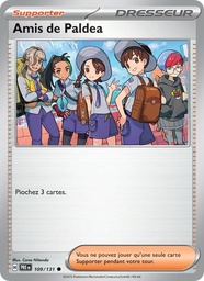 Amis de Paldea 109/131 - Évolutions Prismatiques - Reverse - Pokémon JCC