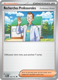 Recherches Professorales 123/131 - Évolutions Prismatiques - Reverse - Pokémon JCC