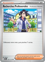 Recherches Professorales 125/131 - Évolutions Prismatiques - Reverse - Pokémon JCC