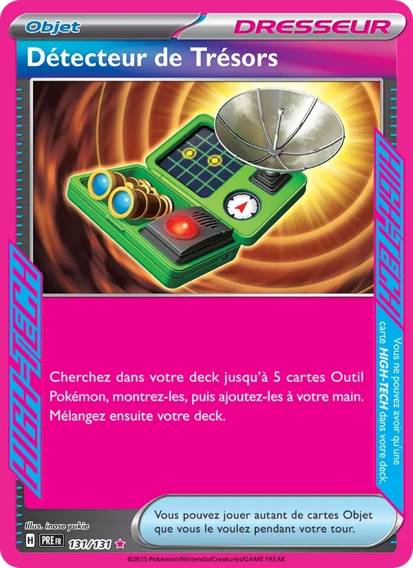 Détecteur de Trésors 131/131 - Évolutions Prismatiques - Holo - Pokémon JCC