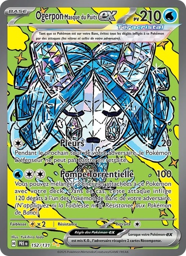 Ogerpon Masque du Puits-ex 152/131 Holo
