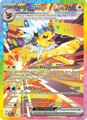 Voltali-ex 153/131 Holo