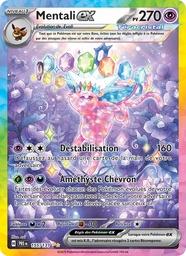 Mentali-ex 155/131 - Évolutions Prismatiques - Holo - Pokémon JCC