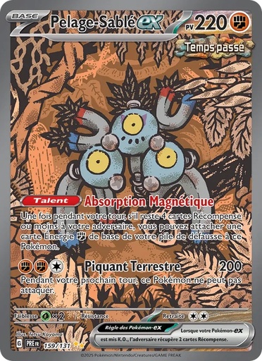 Pelage-Sablé-ex 159/131 Holo