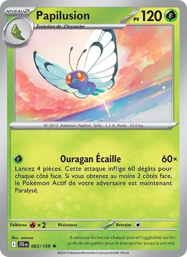 Papilusion 003/159 Holo