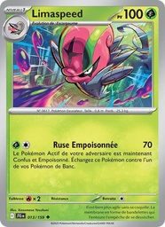 Limaspeed 013/159 - Aventures Ensemble - Reverse - Pokémon JCC