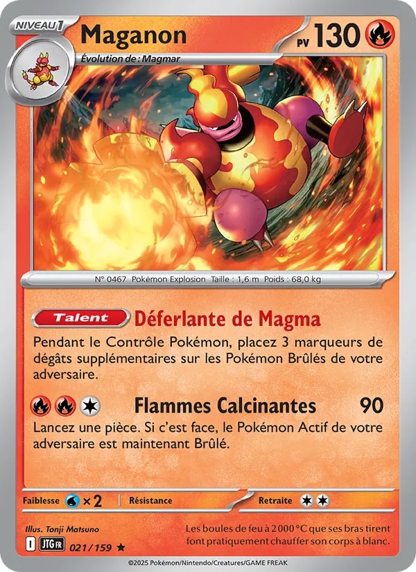 Maganon 021/159 - Aventures Ensemble - Holo - Pokémon JCC