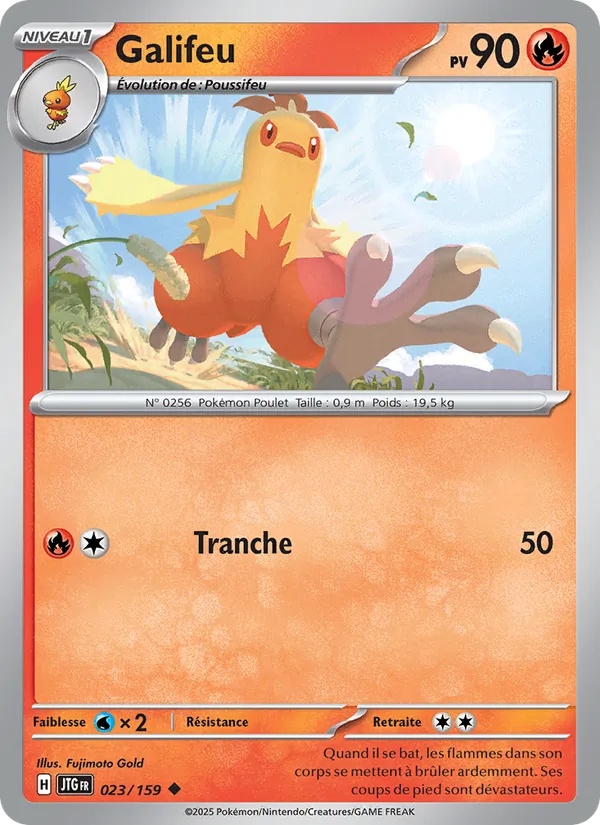 Galifeu 023/159 - Aventures Ensemble - Reverse - Pokémon JCC