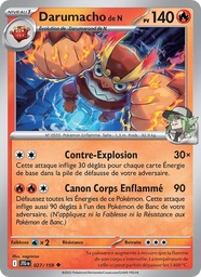 Darumacho de N 027/159 - Aventures Ensemble - Reverse - Pokémon JCC