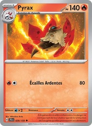 Pyrax 029/159 - Aventures Ensemble - Reverse - Pokémon JCC