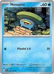Nénupiot 035/159 - Aventures Ensemble - Reverse - Pokémon JCC