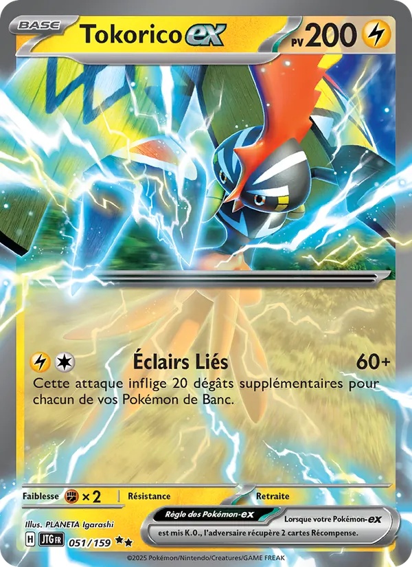 Tokorico-ex 051/159 - Aventures Ensemble - Holo - Pokémon JCC