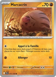 Marcacrin 077/159 - Aventures Ensemble - Reverse - Pokémon JCC