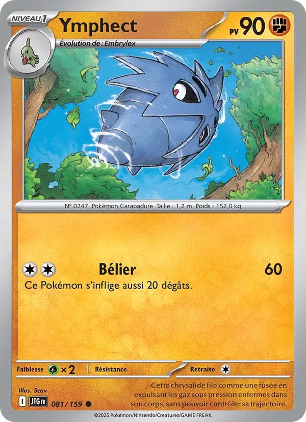 Ymphect 081/159 - Aventures Ensemble - Reverse - Pokémon JCC