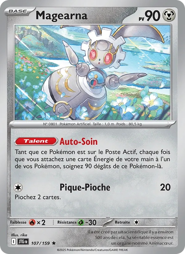 Magearna 107/159 - Aventures Ensemble - Reverse - Pokémon JCC