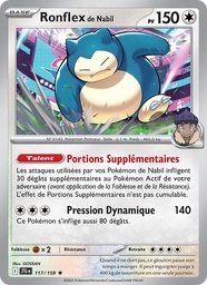 Ronflex de Nabil 117/159 - Aventures Ensemble - Holo GameStop - Pokémon JCC