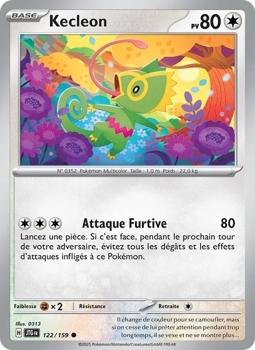 Kecleon 122/159 Reverse