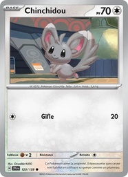 Chinchidou 125/159 - Aventures Ensemble - Reverse - Pokémon JCC