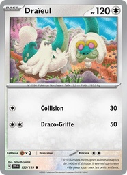 Draïeul 130/159 - Aventures Ensemble - Reverse - Pokémon JCC