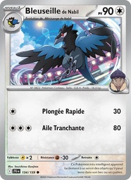 Bleuseille de Nabil 134/159 - Aventures Ensemble - Reverse - Pokémon JCC