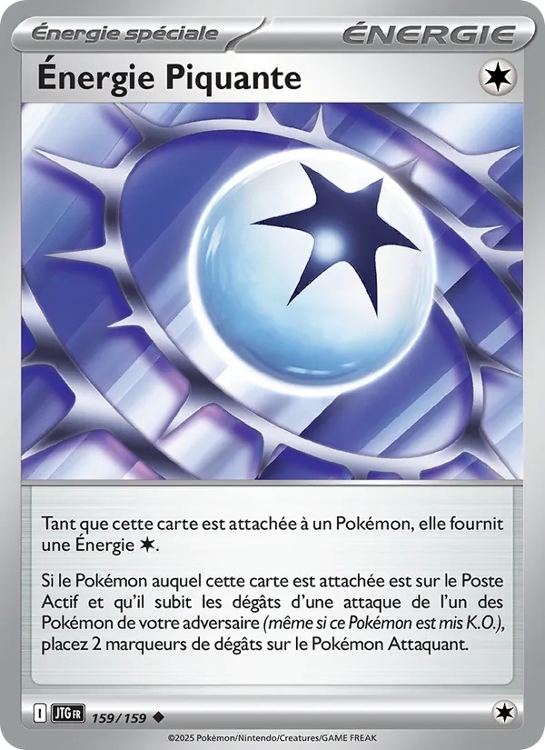 Énergie Piquante 159/159 - Aventures Ensemble - Reverse - Pokémon JCC