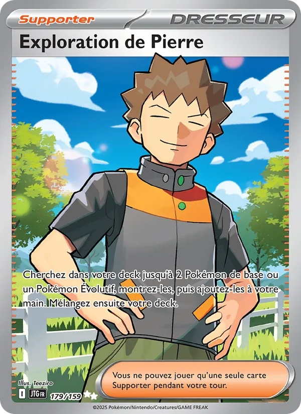 Exploration de Pierre 179/159 - Aventures Ensemble - Holo - Pokémon JCC