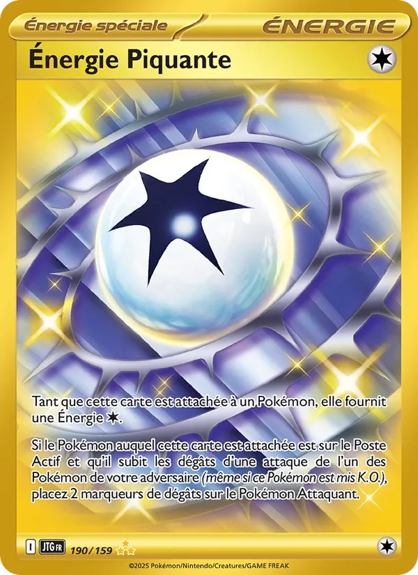 Énergie Piquante 190/159 - Aventures Ensemble - Holo - Pokémon JCC