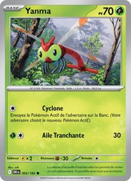 Yanma 002/182 - Rivalités Destinées - Reverse - Pokémon JCC