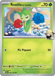 Rosélia de Cynthia 007/182 - Rivalités Destinées - Reverse - Pokémon JCC