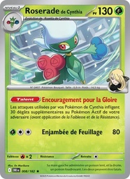 Roserade de Cynthia 008/182 Reverse