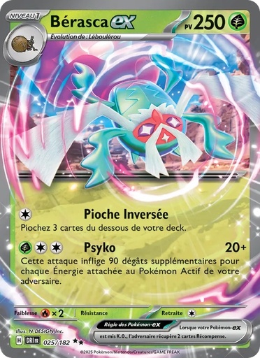Bérasca-ex 025/182 Holo
