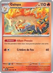 Galopa 030/182 - Rivalités Destinées - Reverse - Pokémon JCC