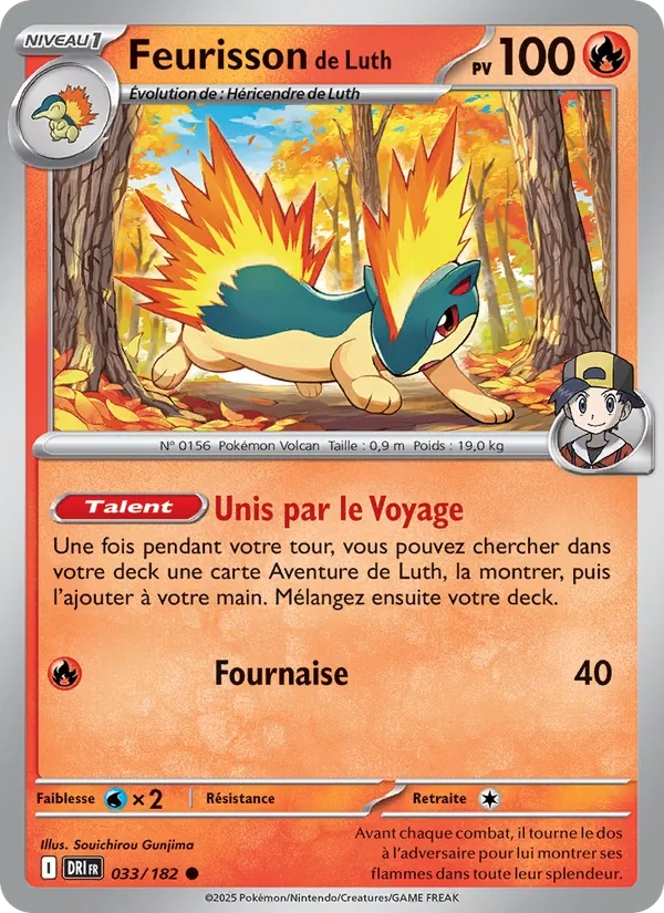 Feurisson de Luth 033/182 - Rivalités Destinées - Reverse - Pokémon JCC