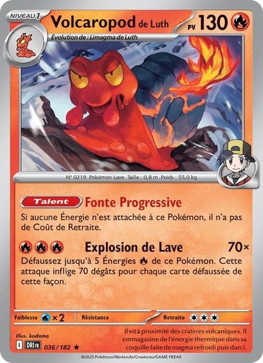 Volcaropod de Luth 036/182 Holo