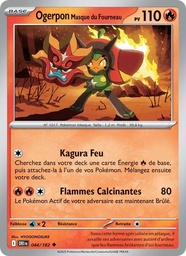 Ogerpon Masque du Fourneau 044/182 - Rivalités Destinées - Reverse - Pokémon JCC