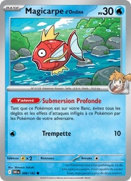 Magicarpe d'Ondine 048/182 - Rivalités Destinées - Reverse - Pokémon JCC