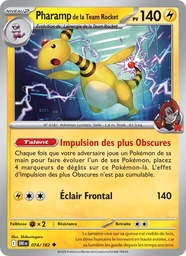 Pharamp de la Team Rocket 074/182 Reverse