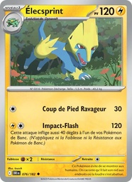 Élecsprint 076/182 - Rivalités Destinées - Reverse - Pokémon JCC