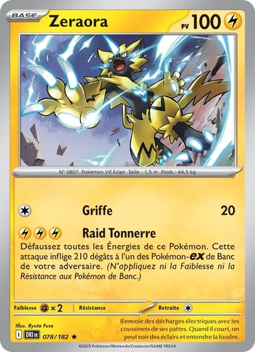 Zeraora 078/182 Holo