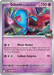 Qulbutoké de la Team Rocket 082/182 Reverse