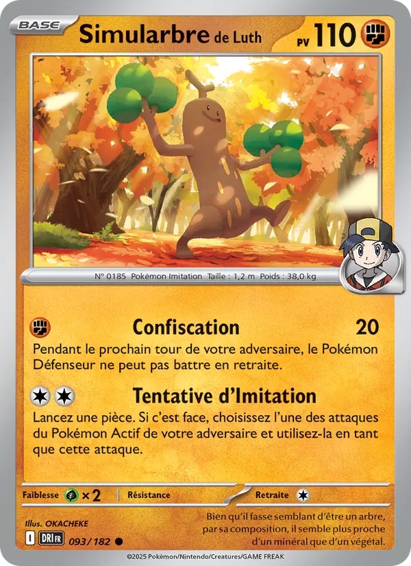 Simularbre de Luth 093/182 - Rivalités Destinées - Reverse - Pokémon JCC