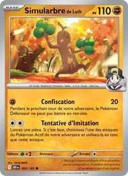 Simularbre de Luth 093/182 Reverse