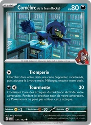 Cornèbre de la Team Rocket 127/182 Reverse