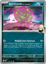 Spiritomb de Cynthia 129/182 Reverse