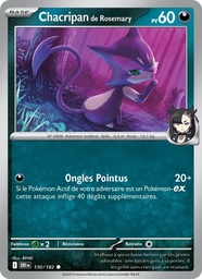 Chacripan de Rosemary 130/182 - Rivalités Destinées - Reverse - Pokémon JCC